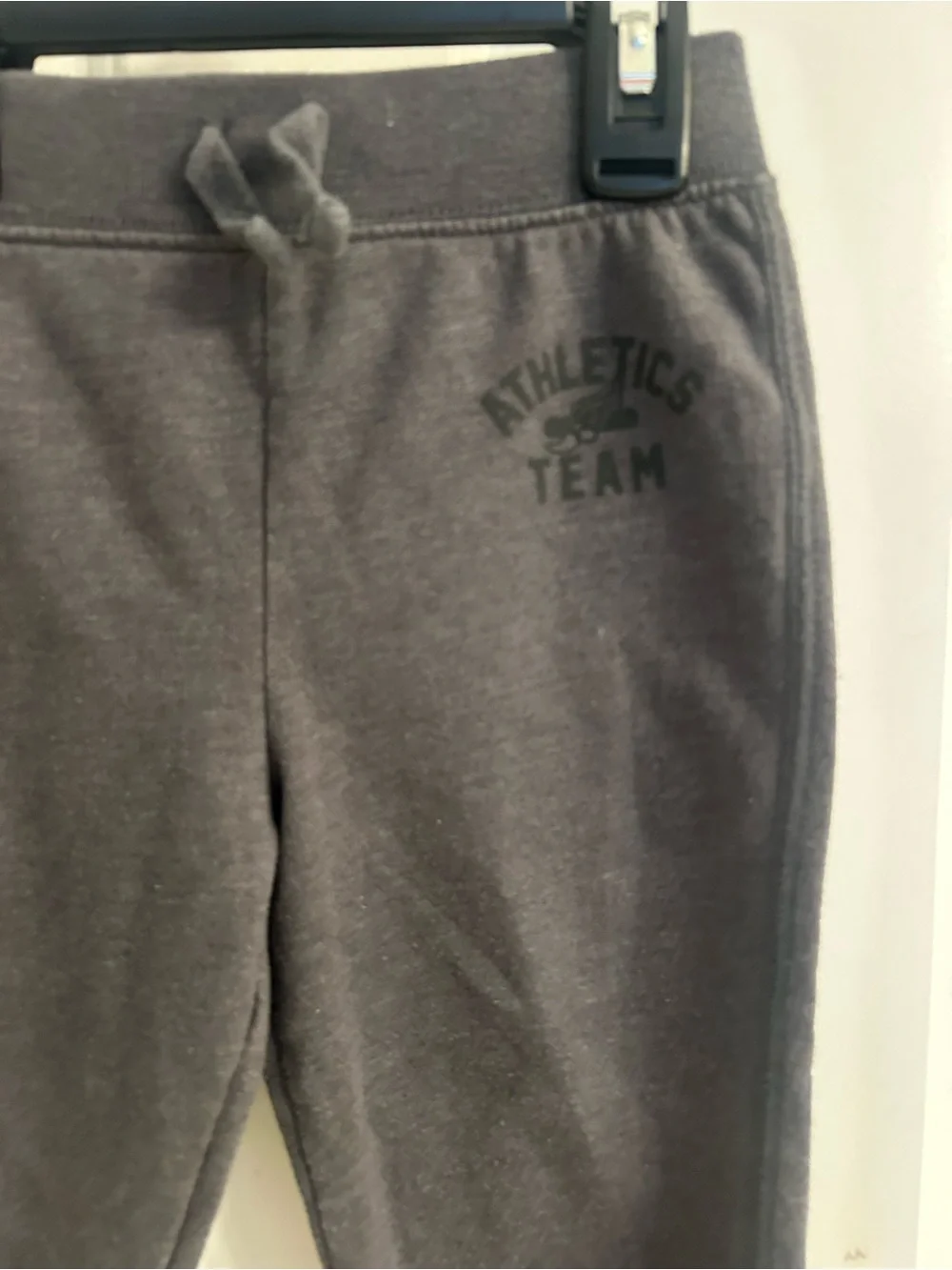 The Children's Place Charcoal Gray 'Athletics Team' Jogger Sweatpants